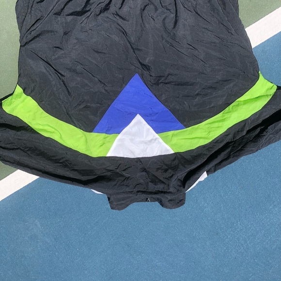 Adidas Black Blue Lime Green Windbreaker Jacket! - Picture 8 of 8